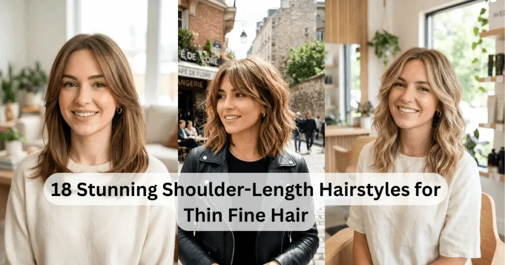 18 Stunning Shoulder-Length Hairstyles for Thin Fine Hair